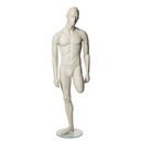 Maniquí masculino de escaparate, estilizado, orthopedic