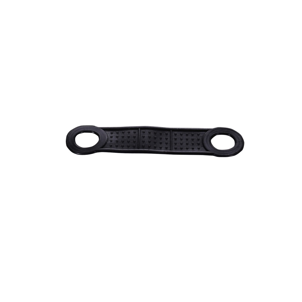 BINK - 50 pares de tiras de silicona antideslizantes para perchas, color negro (100 unidades).