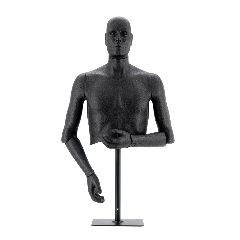 BINK - Masculino flexible busto, negro, espuma EPP