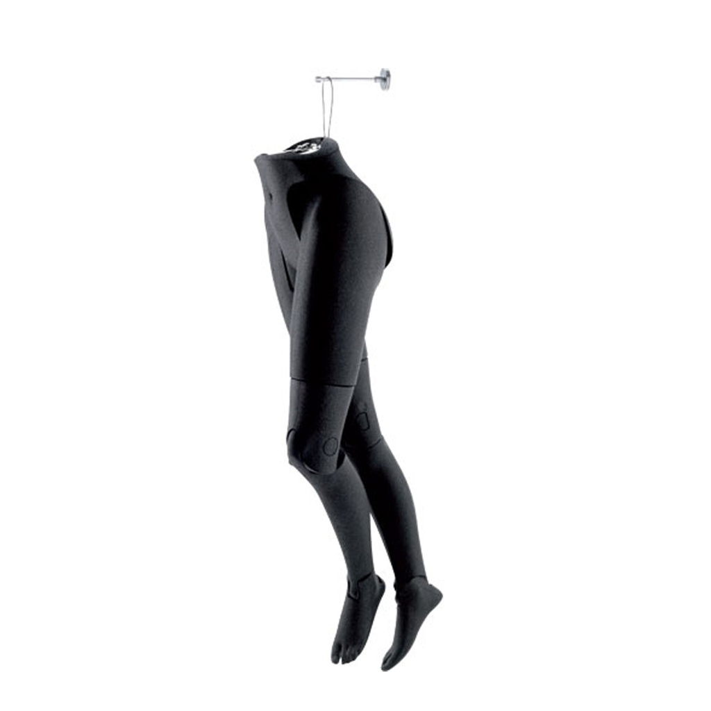 BINK - Femenino flexible piernas, negro espuma EPP