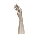 Mano expositor, FRP, metallic bronze/dorado