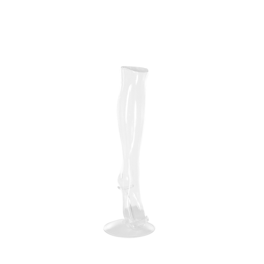 BINK - Jambe femme, pvc, transparent, incl support