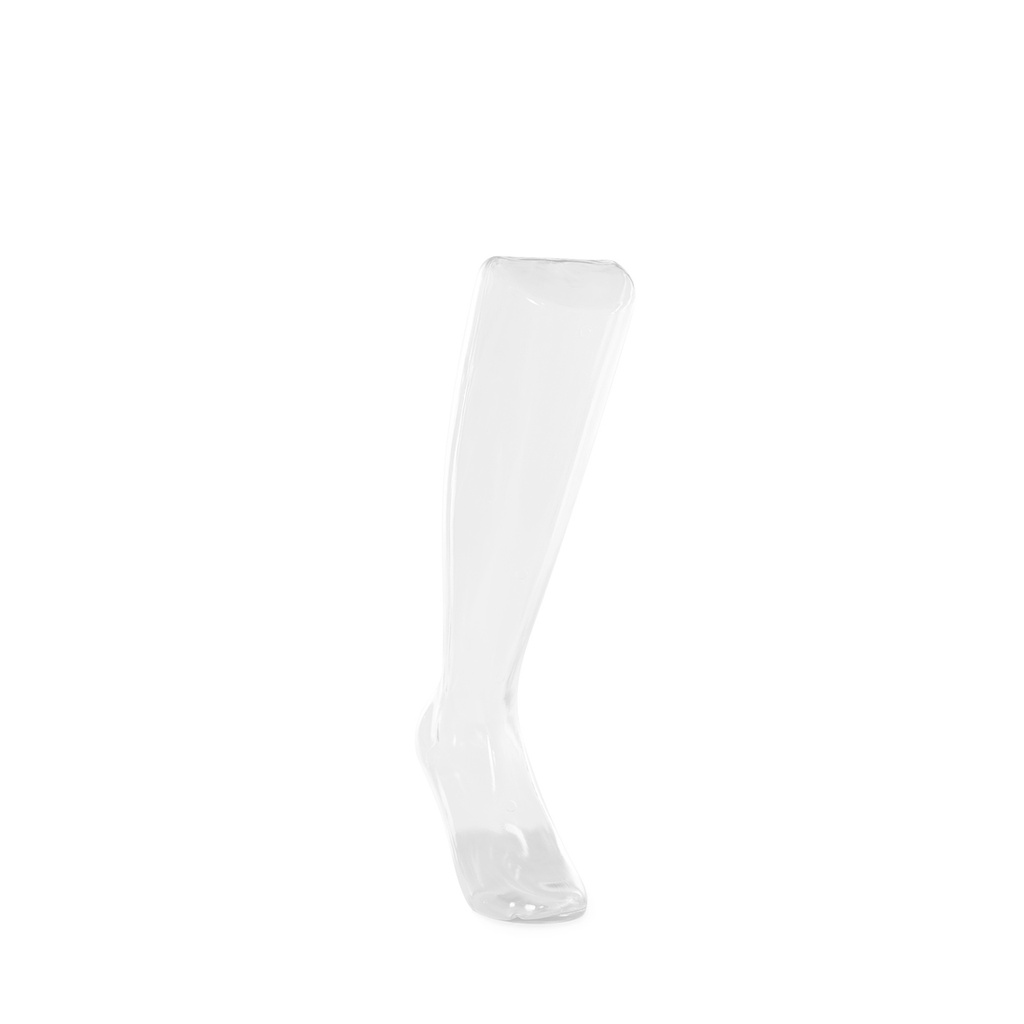 BINK - Male leg, freestanding, pvc, transparent