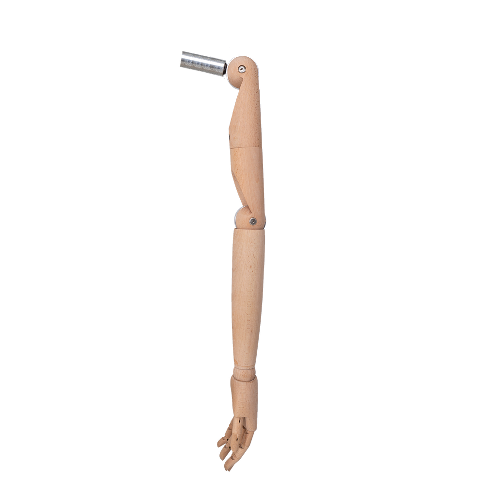 BINK - Par de femenino de madera brazos, natural madera