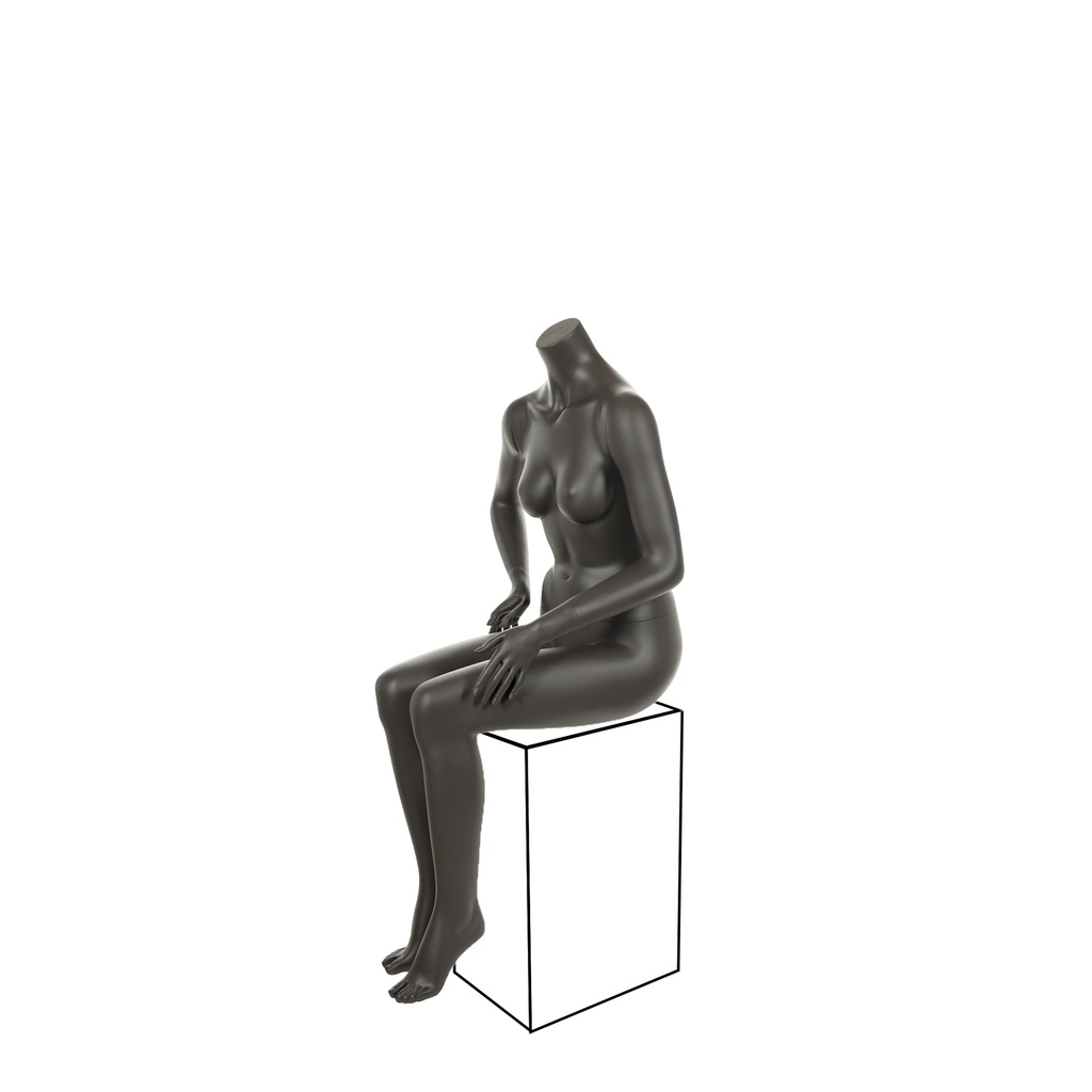 BINK - Sentado Maniquí femenino de escaparate sin cabeza, Mosaique