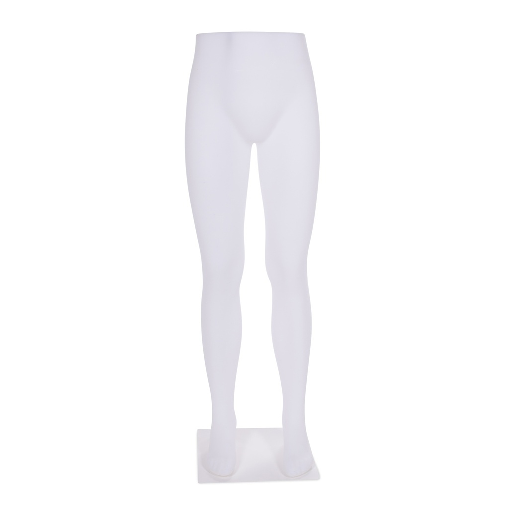 BINK - Masculino piernas, plástico polietileno, blanco