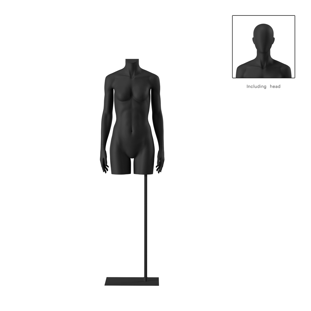 BINK - Buste femme, noir, sans tête, Bio FRP