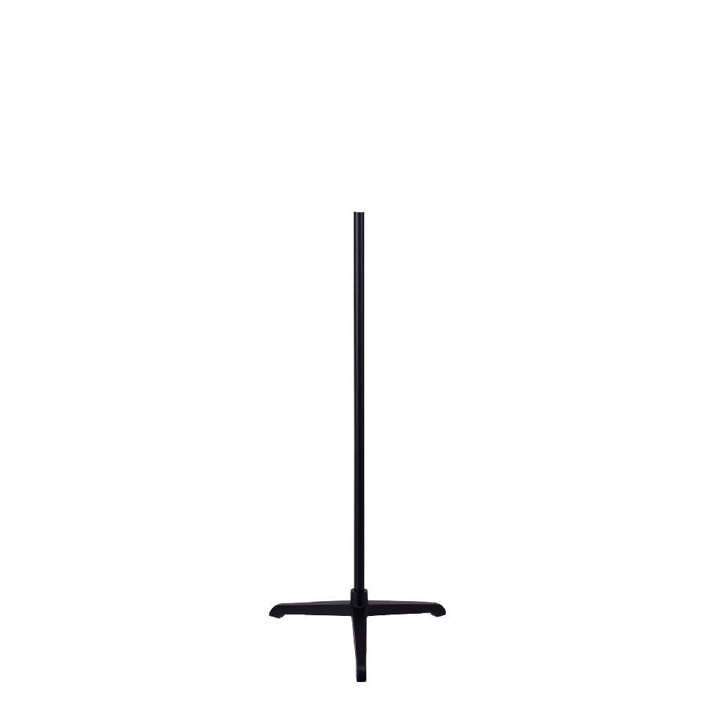 BINK - Support de buste avec connexion centrale, pour buste d’enfant de 8 ans, 80 cm, trépied, noir