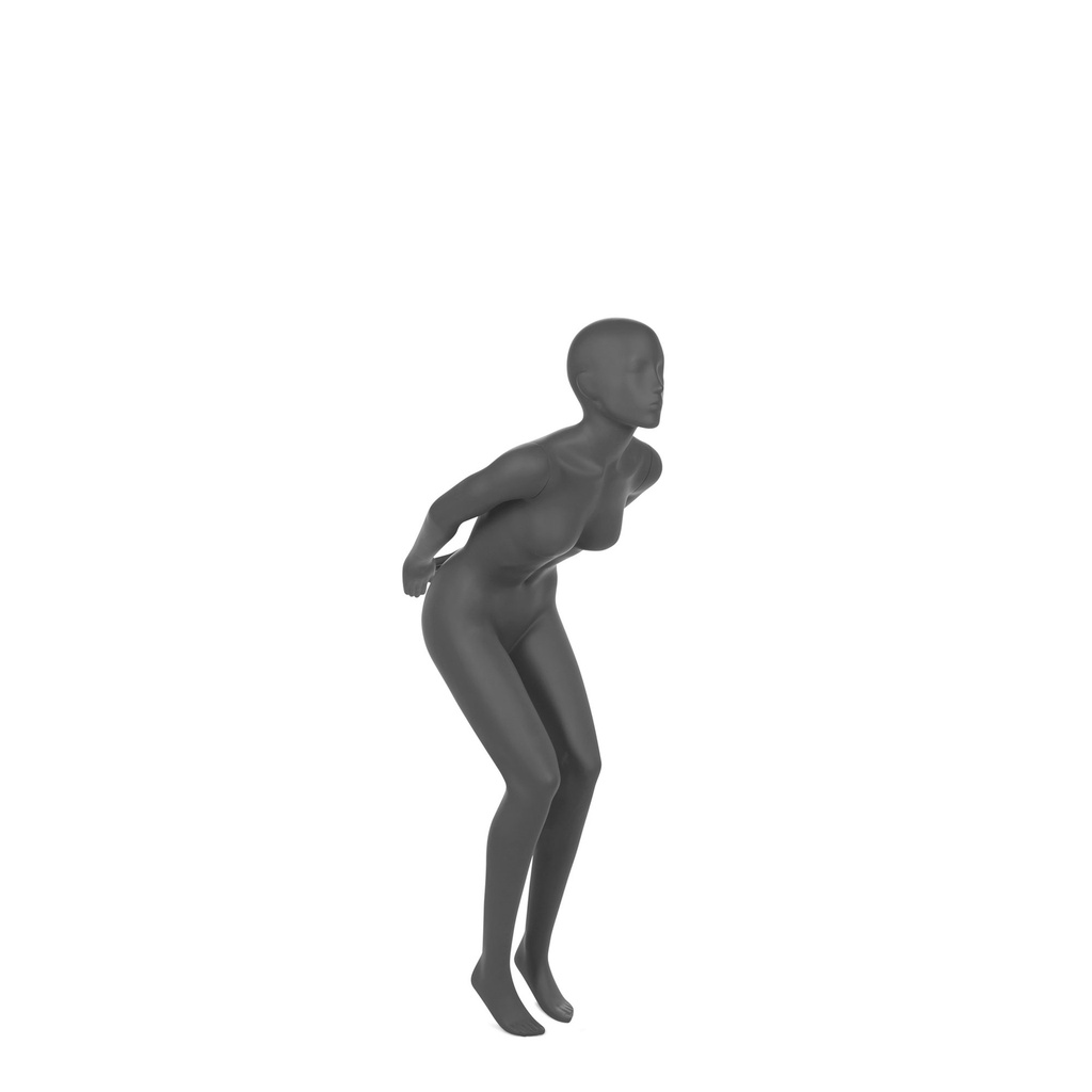 BINK - Damesetalagepop abstract hoofd,  dive, Top Sports
