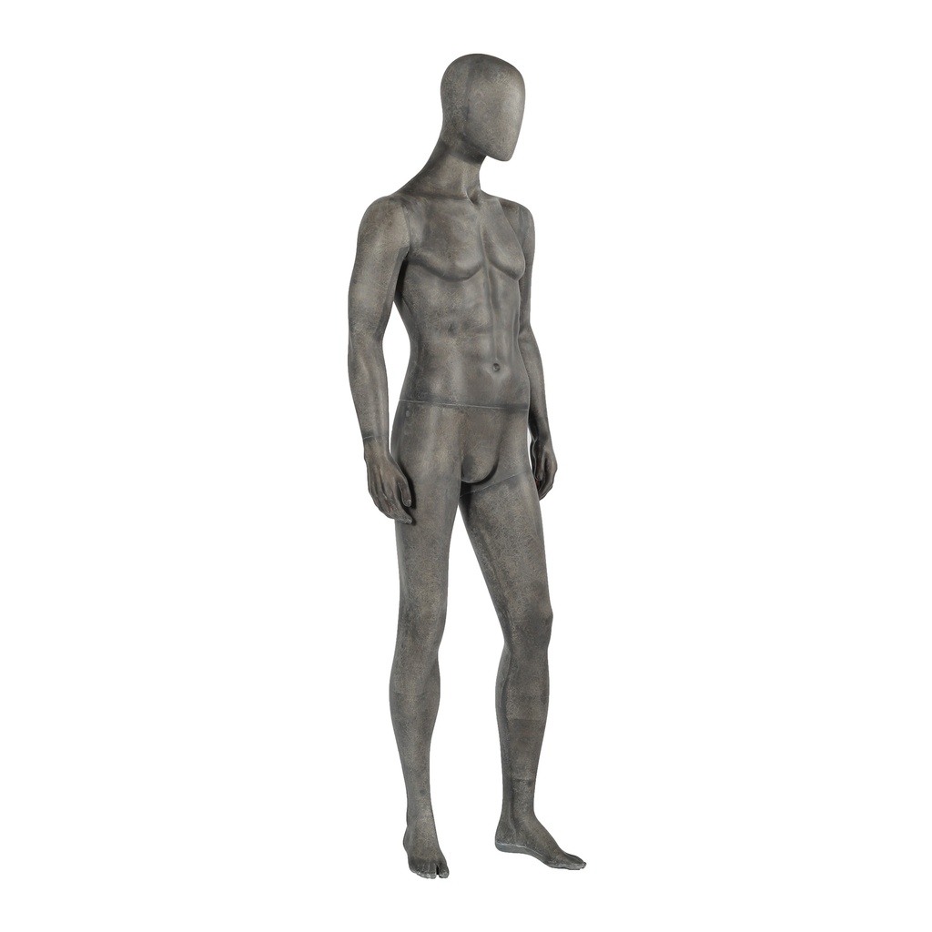BINK - Herrenschaufensterfigur, halbtransparent Glasfaser