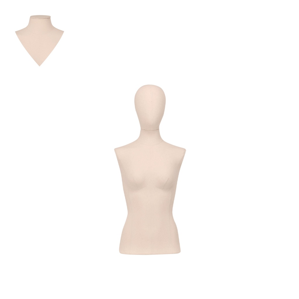 BINK - Buste couture adaptable, coupé en bas des hanches, femme, recouvert du tissu de votre choix, différentes tailles