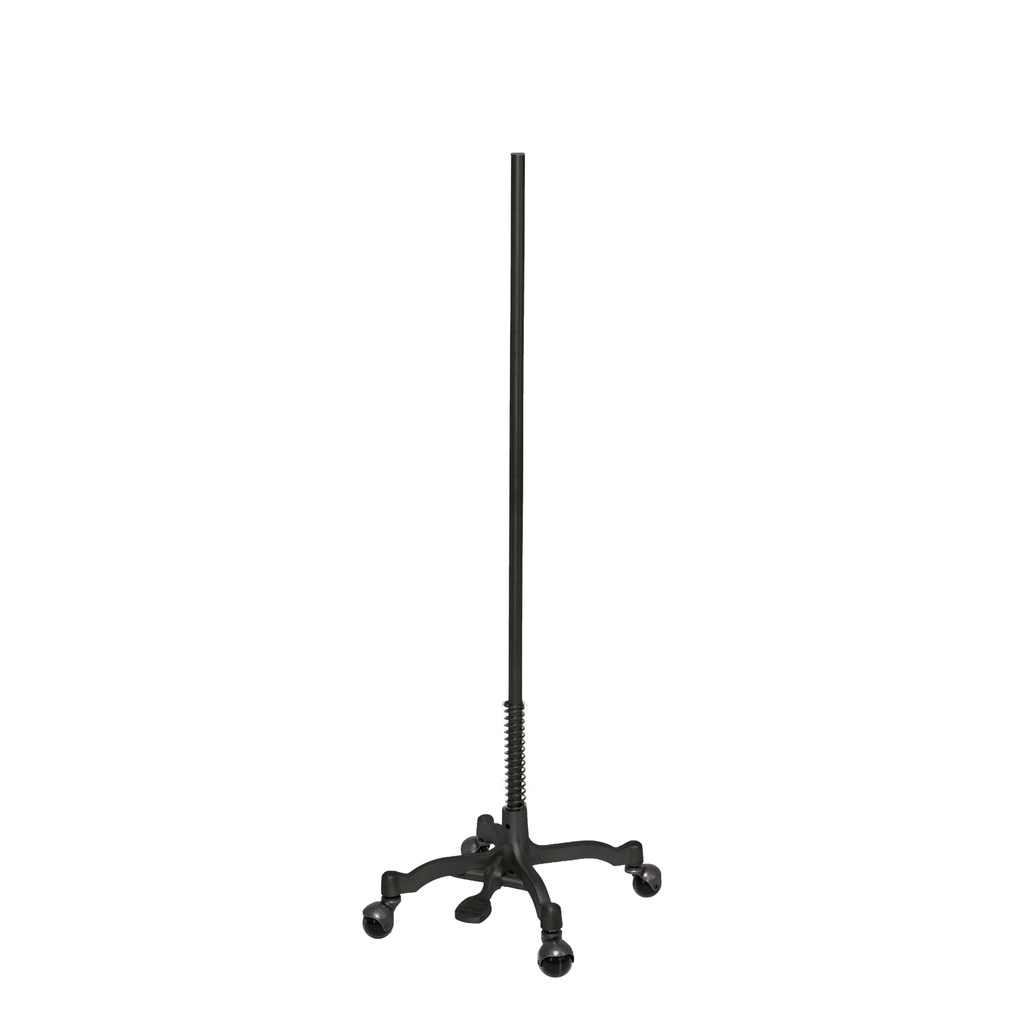 BINK - Ständer mit Rollen, Metall, pulverbeschichted schwarz