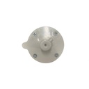 Head fitting, plastic, white
