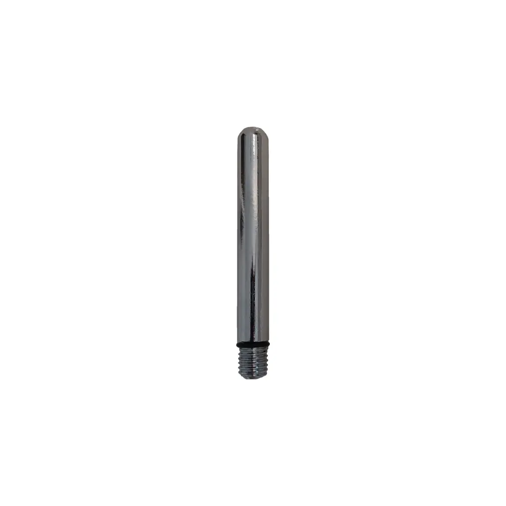 BINK - Footpin 10 cm length, M12, steel, silver chrome