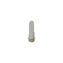 Tapered hull connection fitting, plastic white