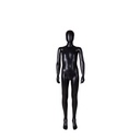Mannequin, child, 12 year, detachable head, black mat colour, standing pose 24BN