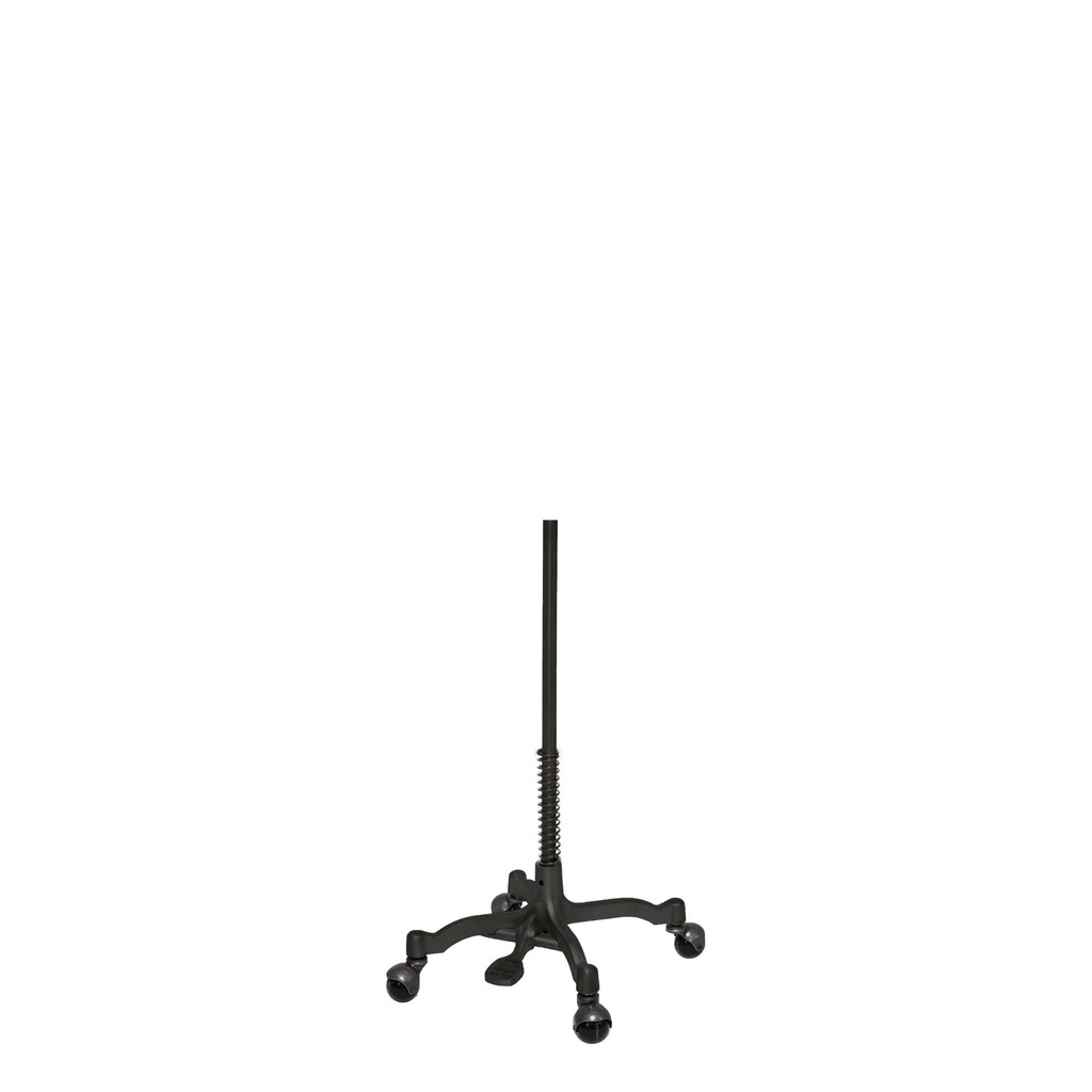 BINK - Soporte con ruedas, metal, negro
