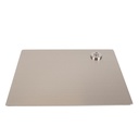 Rectangular mannequin base 45x40 cm, brushed stainless steel 