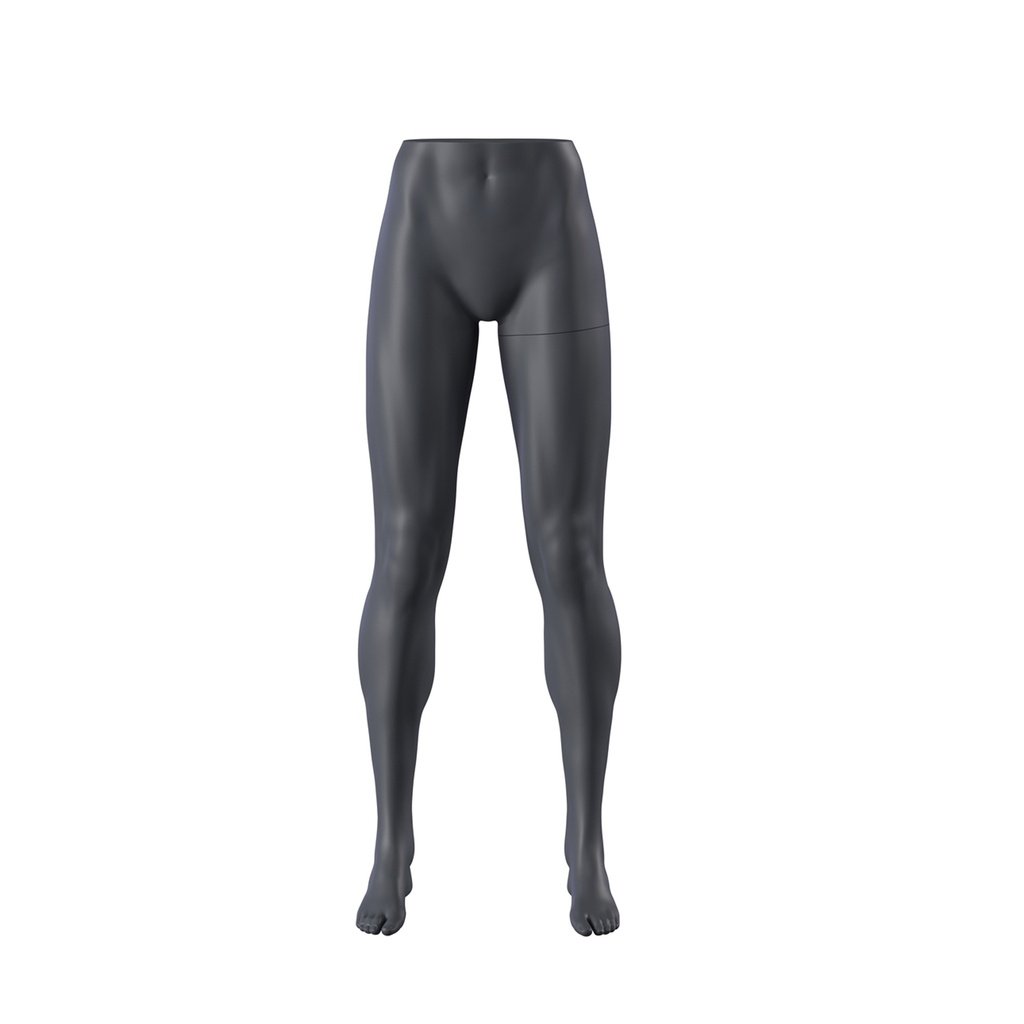 BINK - Female trousers display, standing, FRP, graphite grey, pose 199