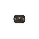 Hand-arm connector, verchroomd staal