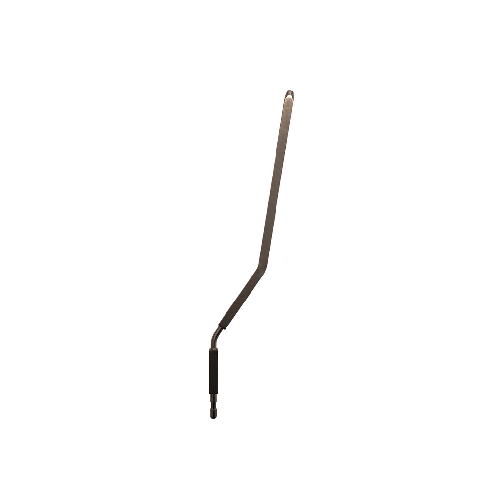 BINK - Tige au mollet, acier nickel brossé WO-CALF011_N 