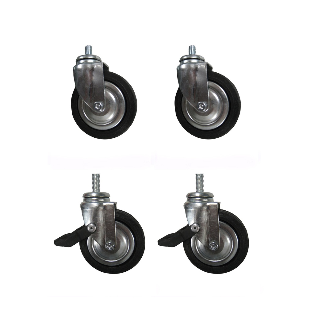 BINK - Satz von 4 robusten Rollen, Durchmesser 8 cm