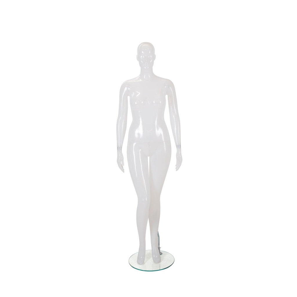 BINK - Dames mannequin, gerecycleerd kunststof, wit