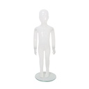 Kinder mannequin, 2 jaar, gerecycleerd kunststof, wit 