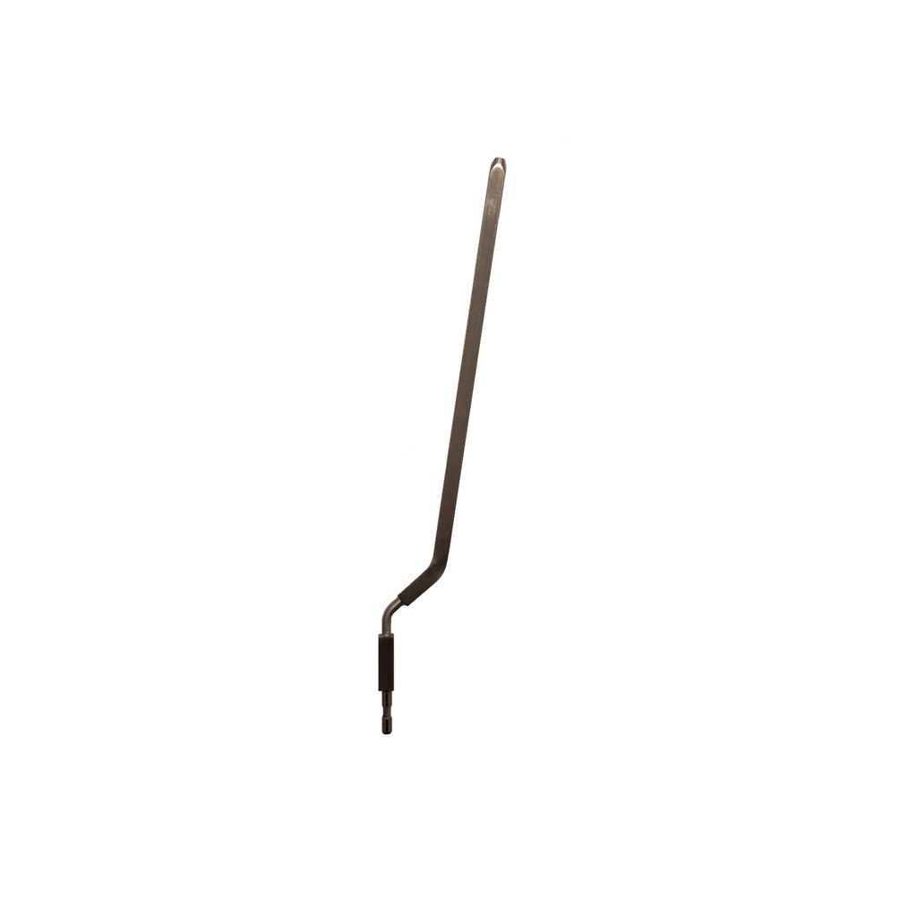 BINK - Brushed steel calfpin WO-CALF019_N
