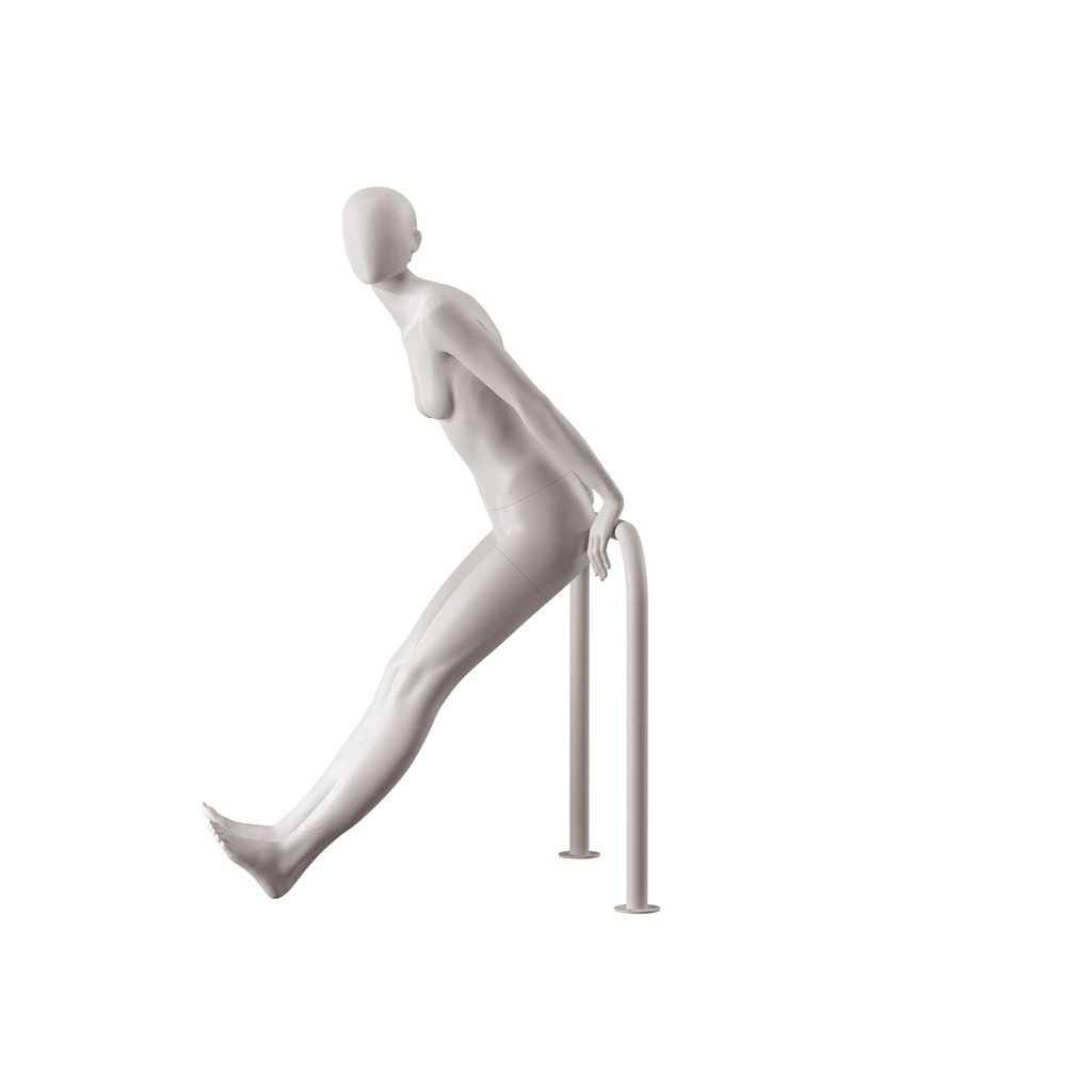 BINK - Female mannequin, collection NXT - gen Z, colour light grey, leaning pose 003