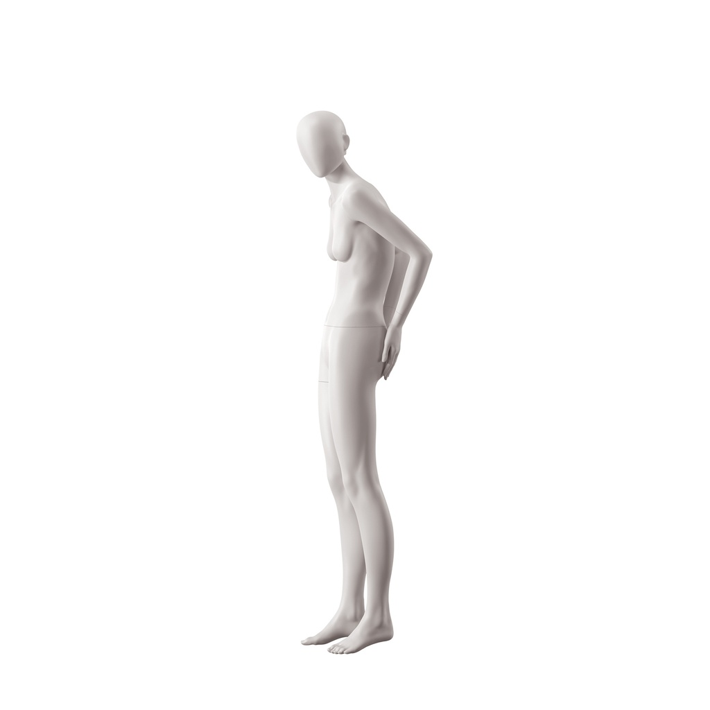 Dames mannequin, collectie NXT - gen Z, kleur lichtgrijs, staande pose 014