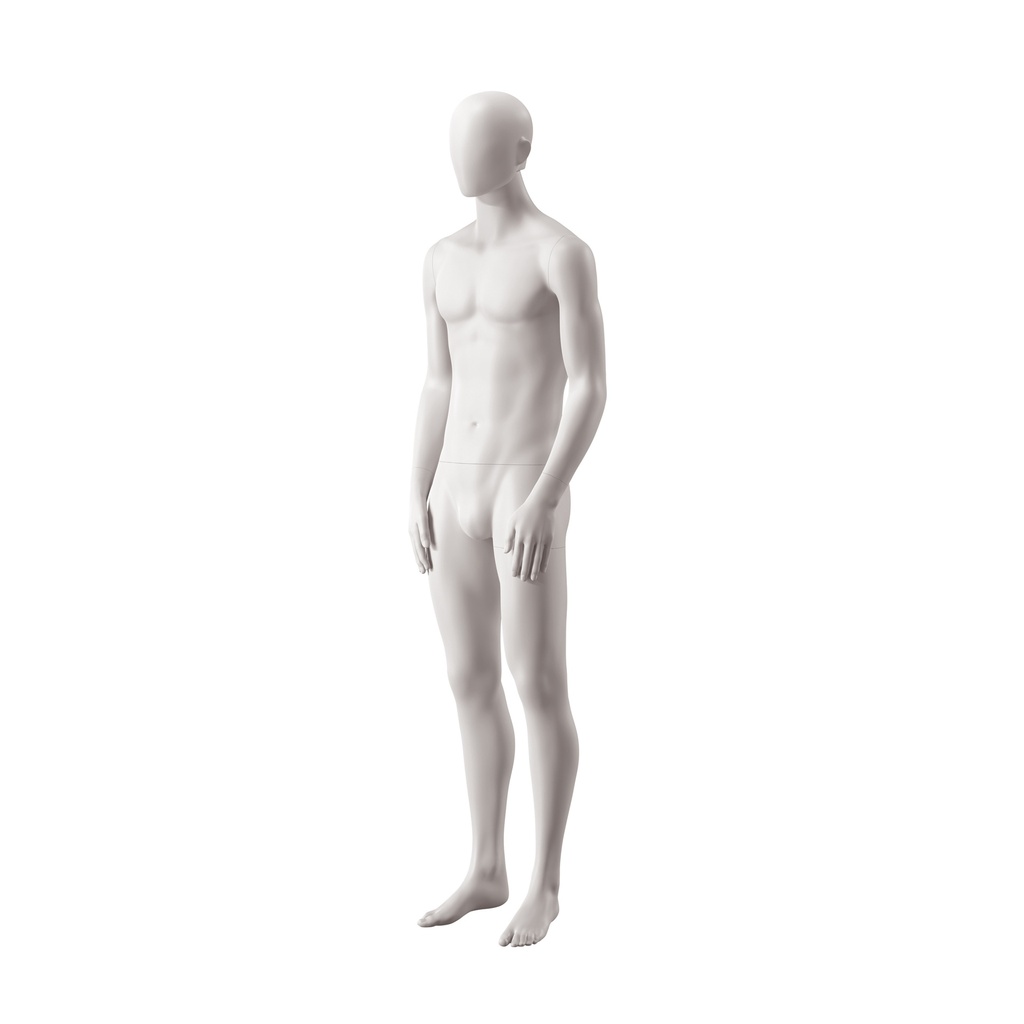 Mannequin homme, collection NXT - gen Z, couleur gris clair, pose debout 025