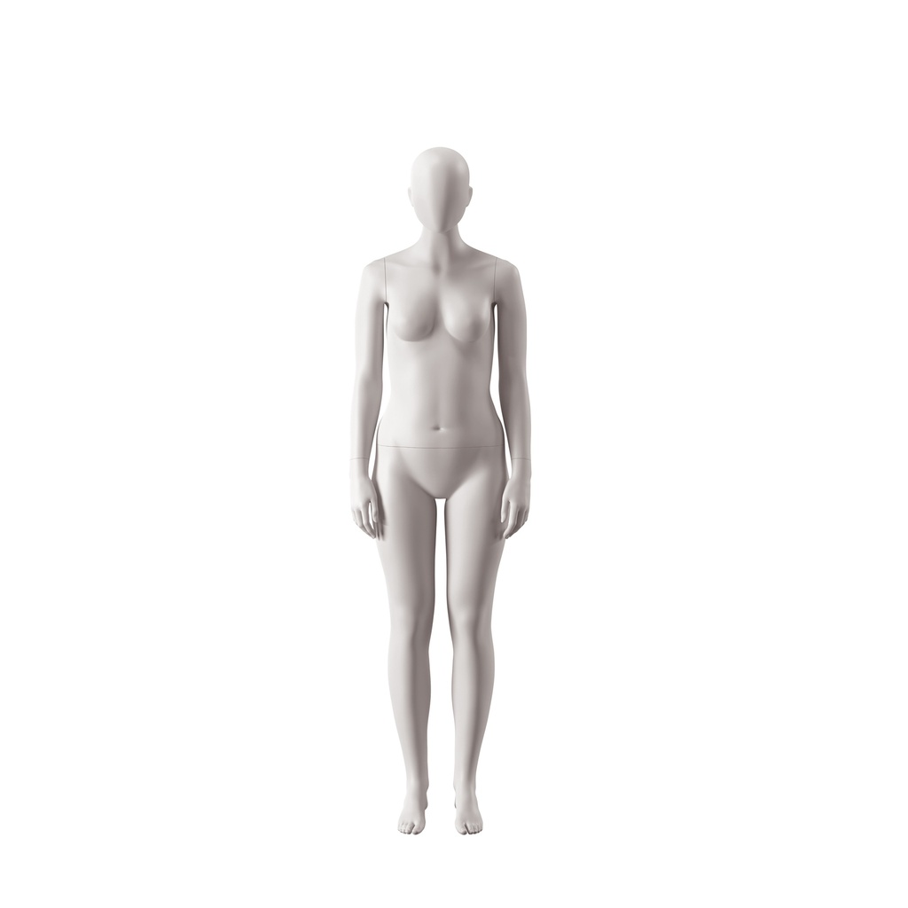 BINK - Damenschaufensterpuppe, Kollektion NXT - Gen Z, Farbe Hellgrau, stehende Pose 018