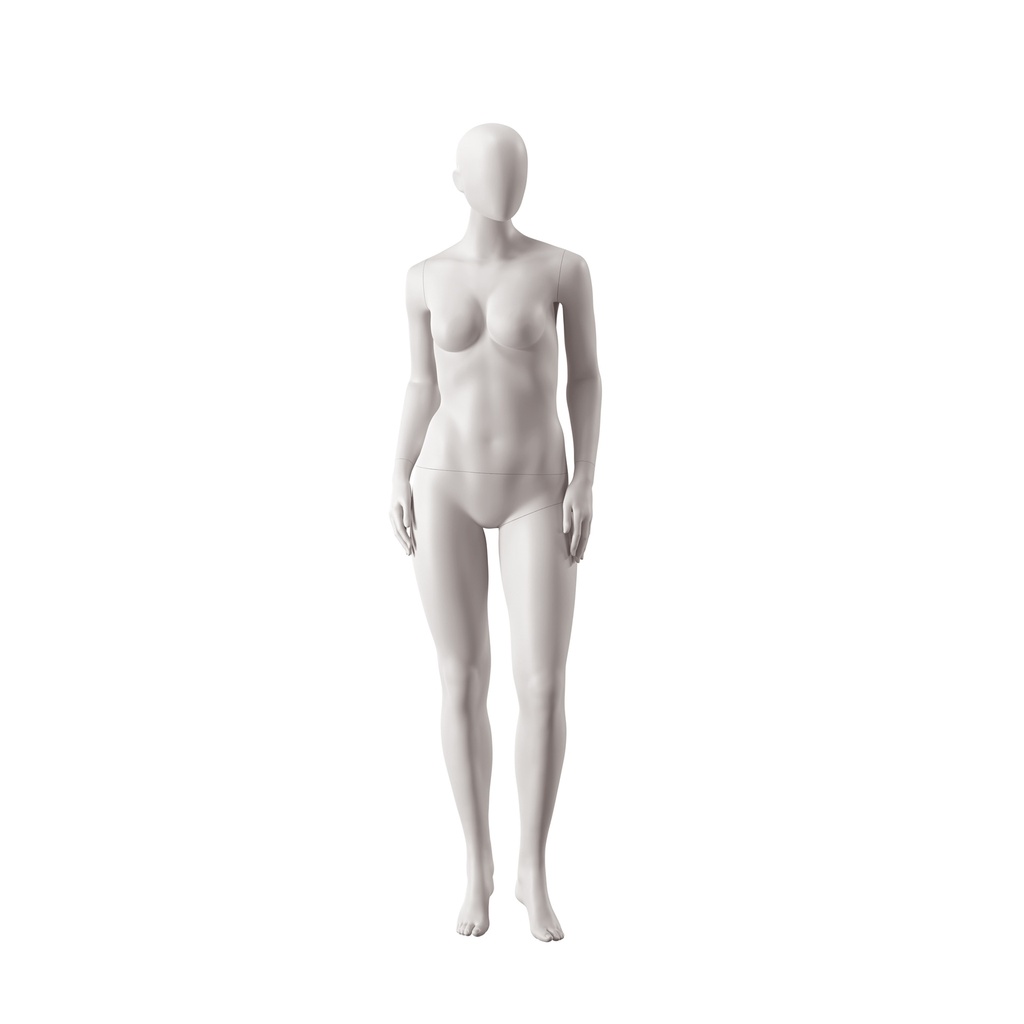 BINK - Mannequin femme, collection NXT - gen Z, couleur gris clair, pose marche 020