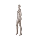 Mannequin lingerie, femme, bonnet A, couleur chair métallique, pose debout 13A