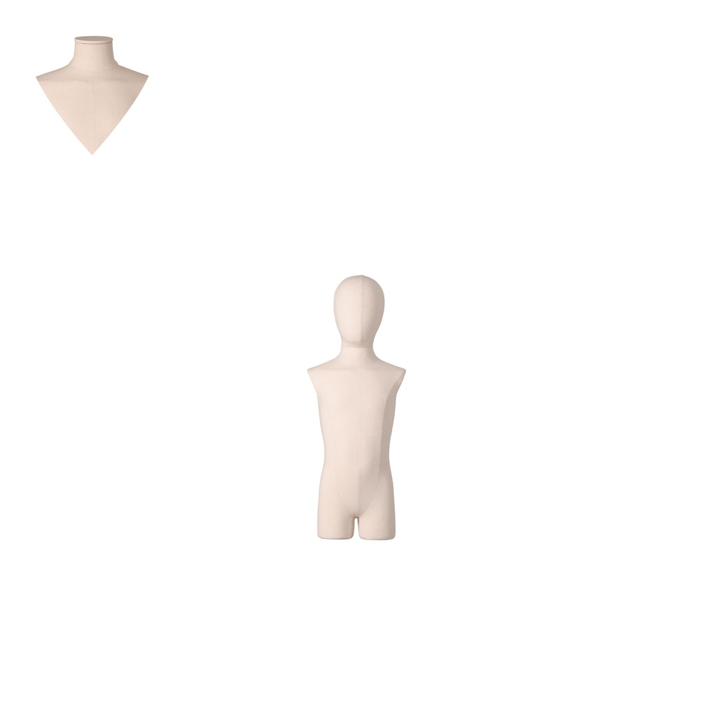 BINK - À louer, torse enfant avec jambes écru – 4 ans 