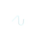 Hand accessoire haak, Mirror Mirror, wit