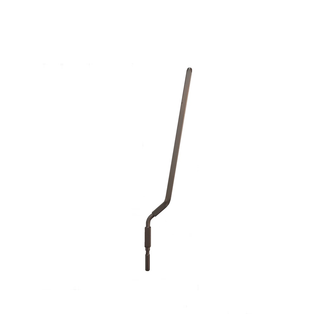 BINK - Tige au mollet, acier nickel brossé WO-CALF019_N-CH50