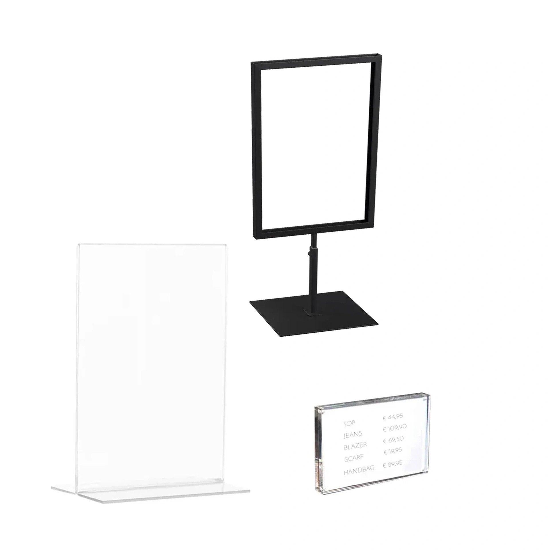 BINK - Preis und Info Displays