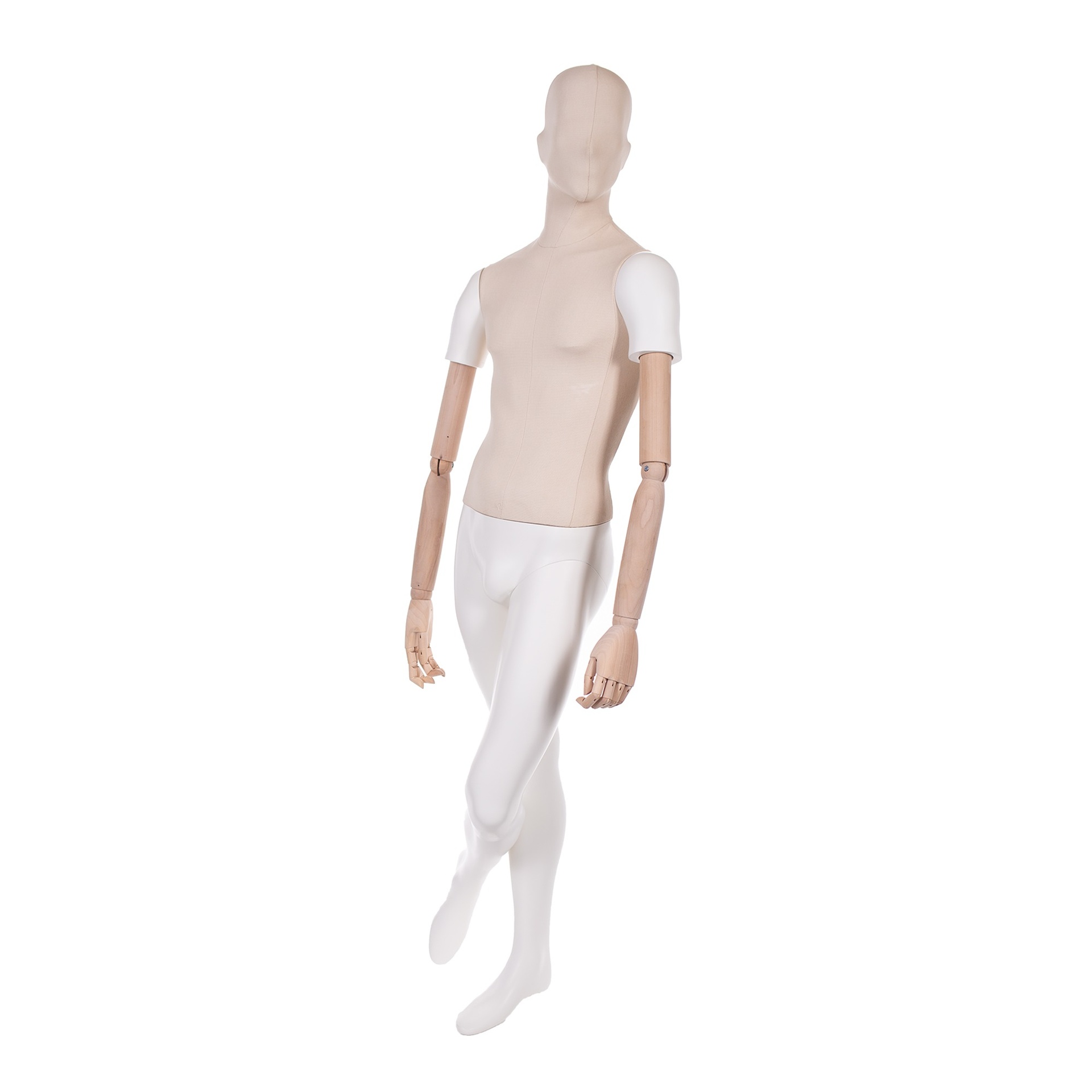 BINK - Maniquí masculino de escaparate,Prêt-à-Porter, blanco