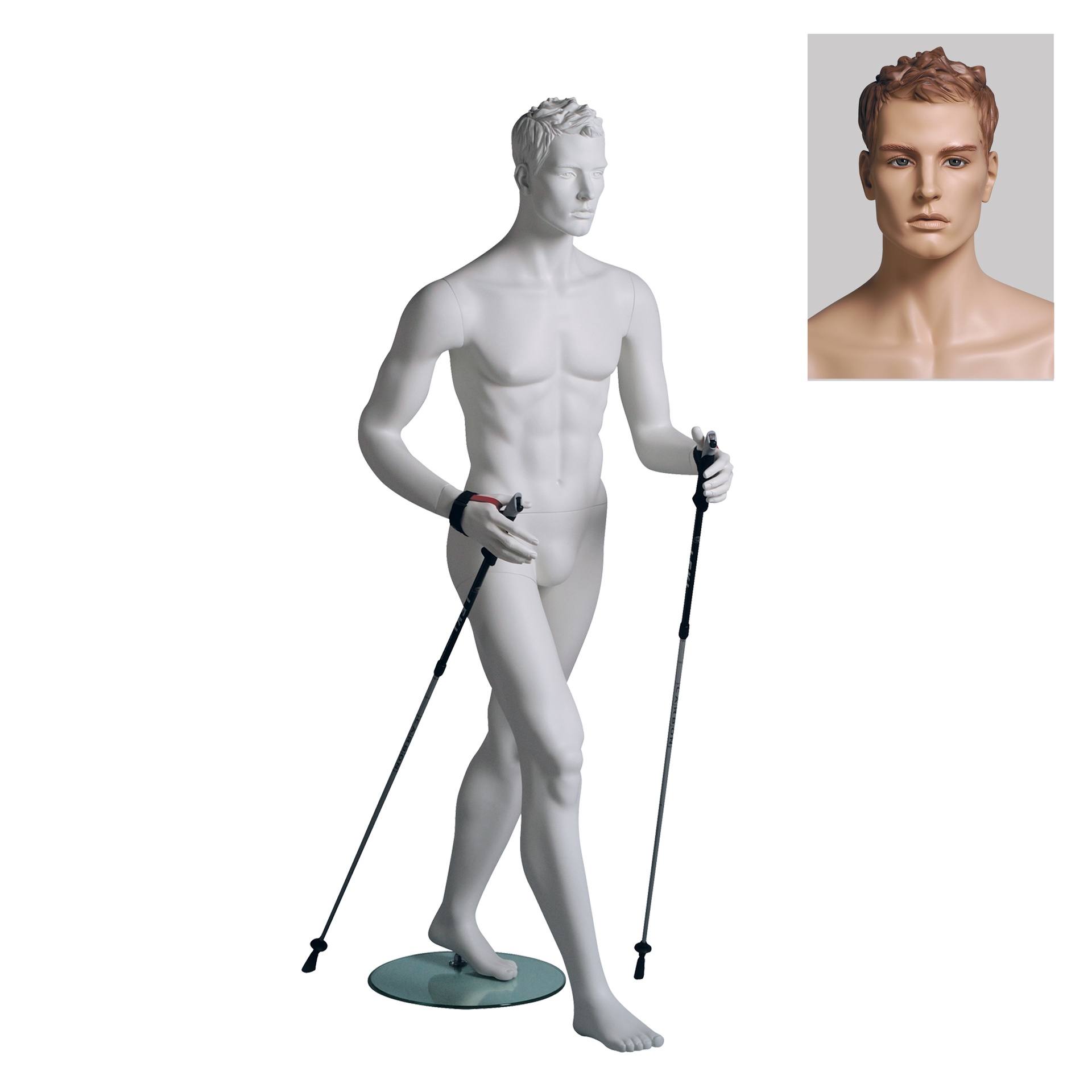 BINK - Herrenfigur skulptiertem Haar, All Sports