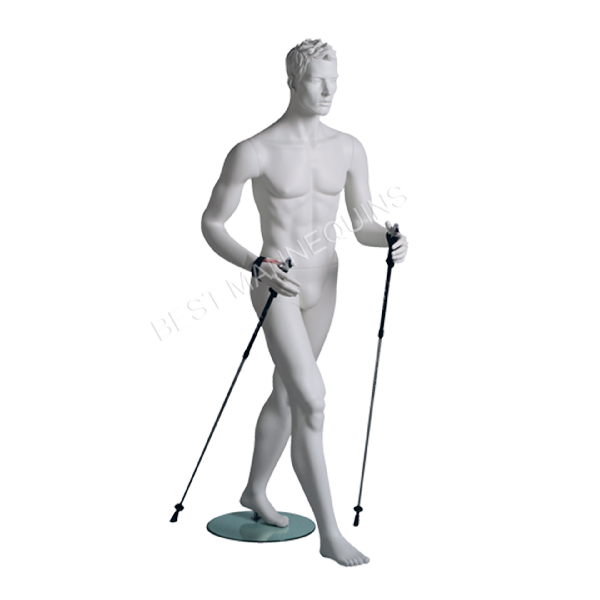 BINK - Mannequin homme aux cheveux sculptés, All Sports