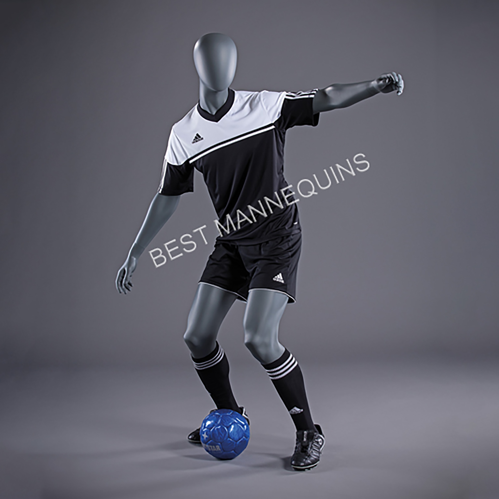 BINK - Herenetalagepop met abstract hoofd, Metro Sport