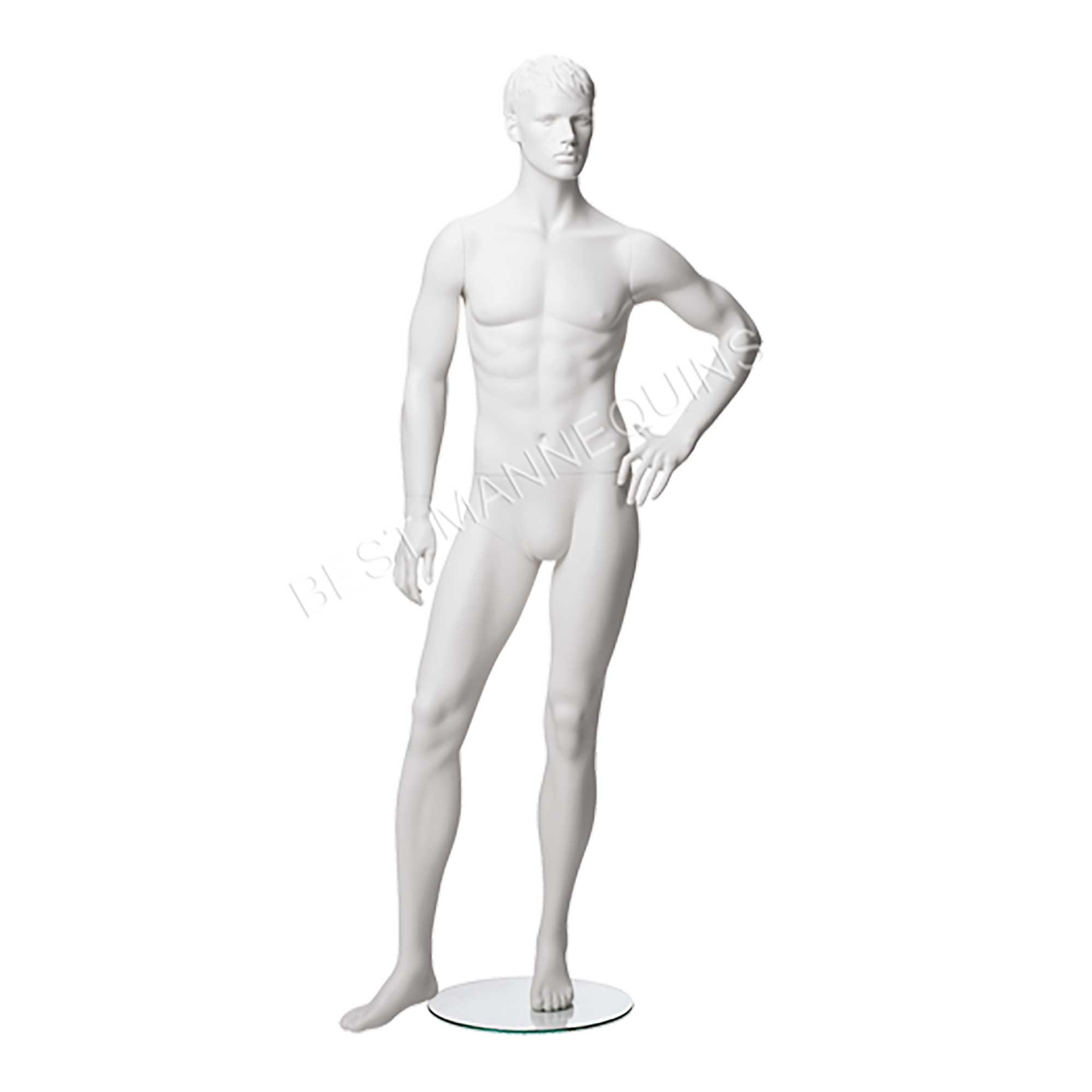 BINK - Herrenschaufensterfigur skulptiertem Haar, Marvin