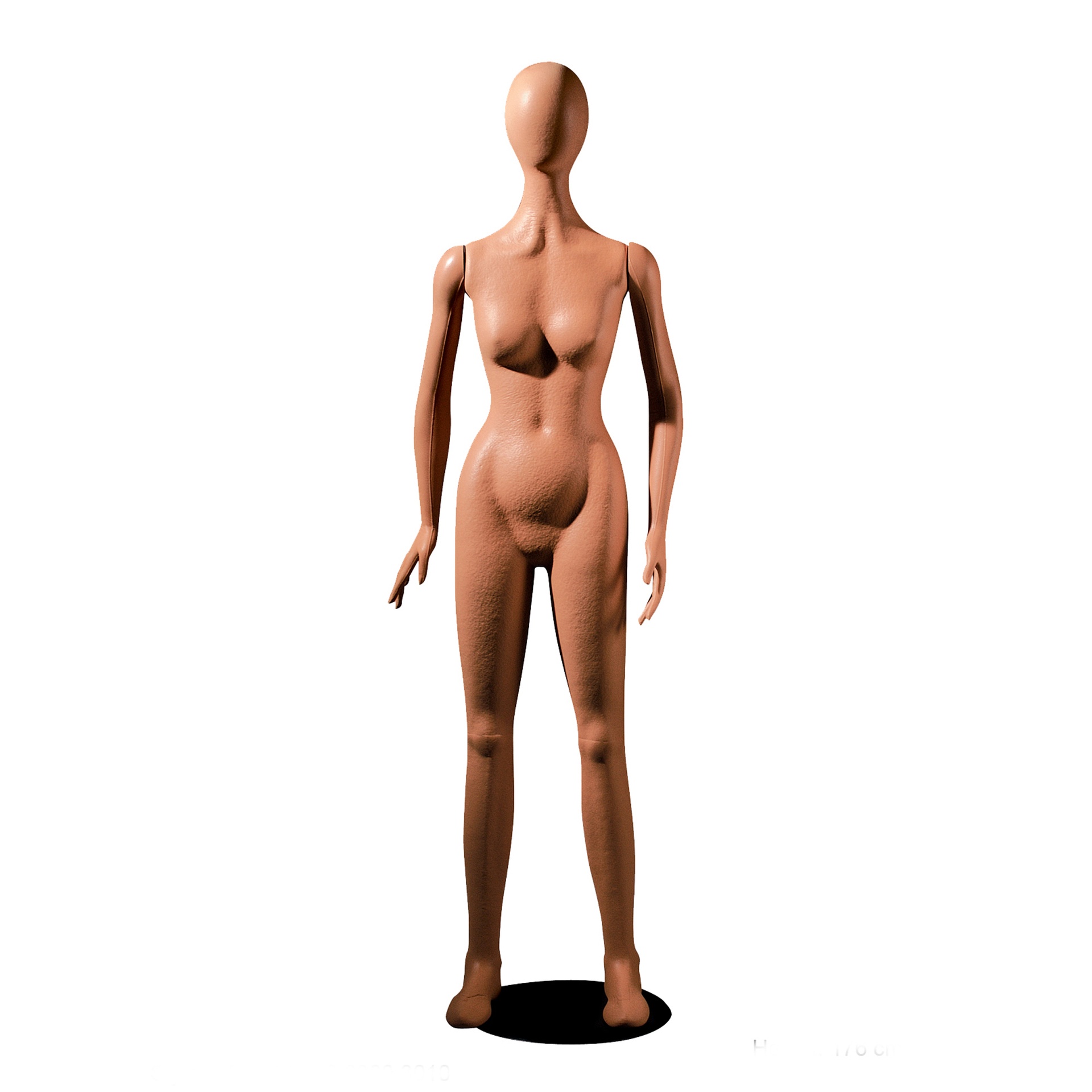 BINK - Flexible femenino maniquí abstracto cabeza, Polyflex