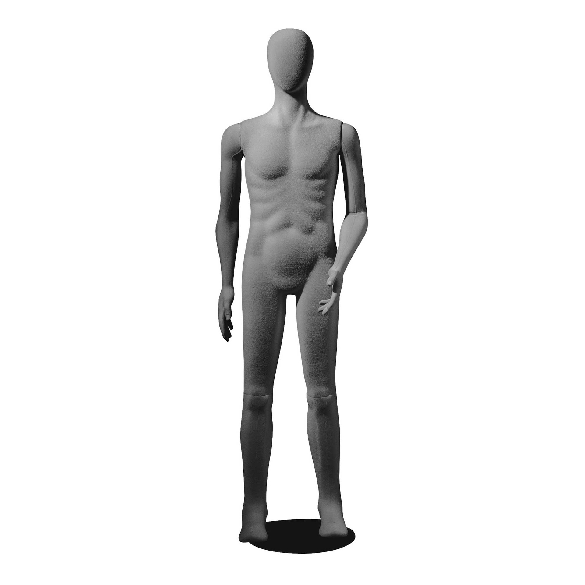 BINK - Flexible masculino maniquí abstracto cabeza, Polyflex