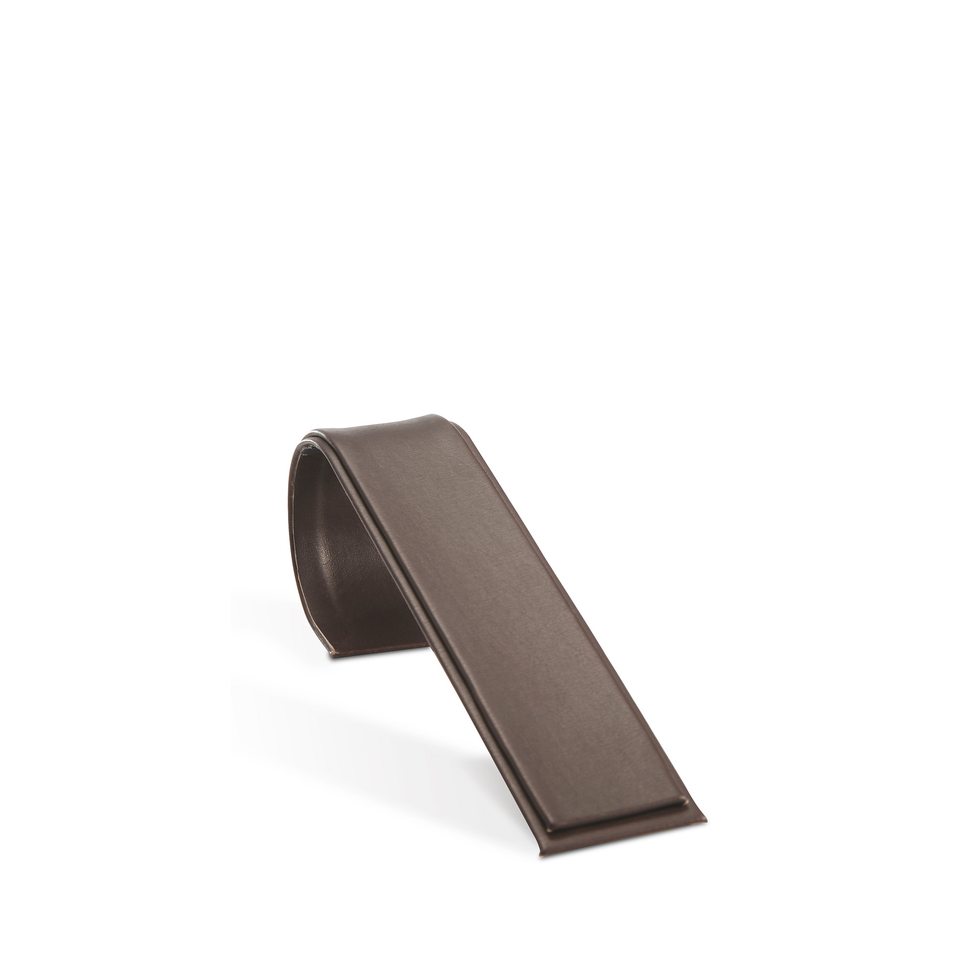 BINK - Collar holder,chocolate marrón piel sintética