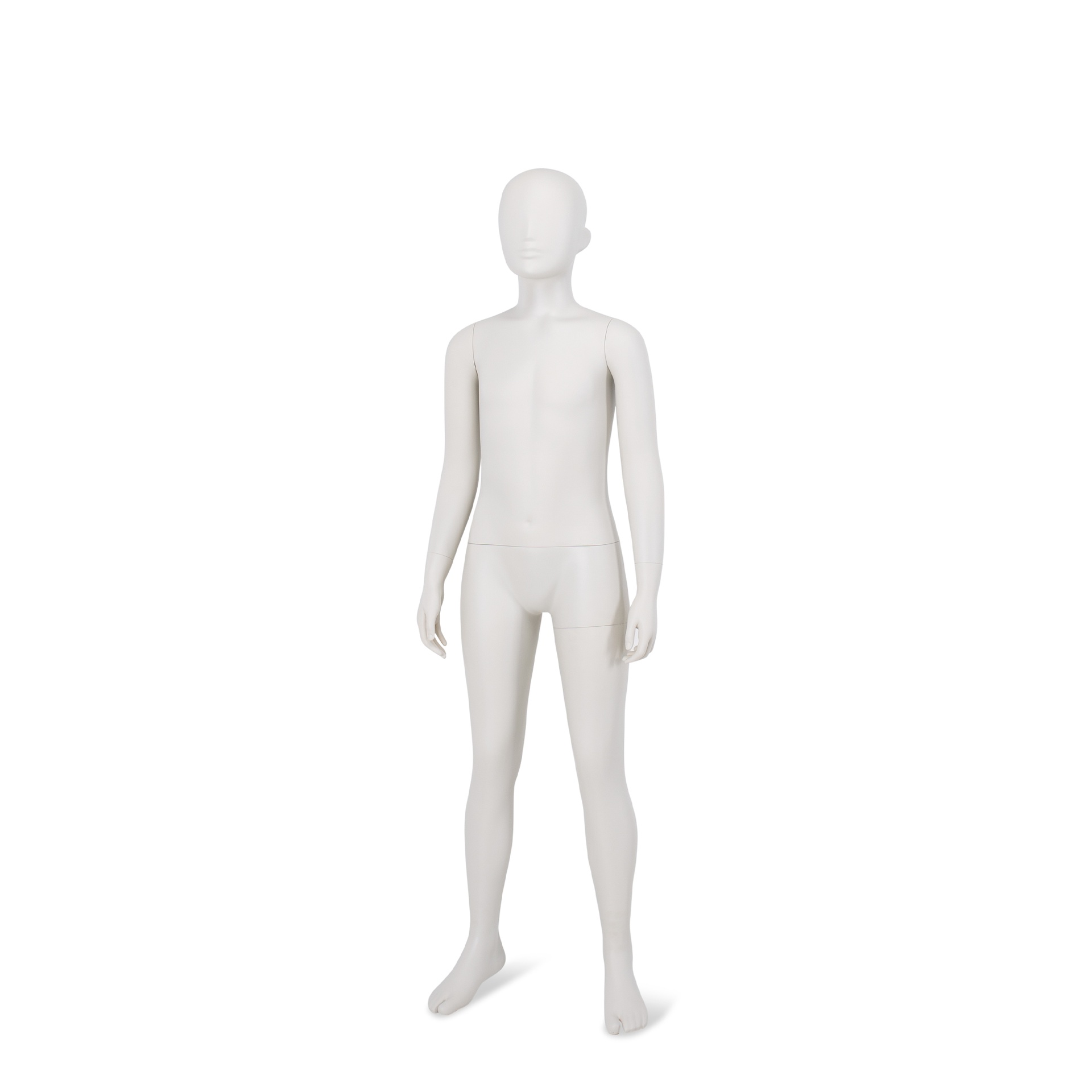 BINK - Maniquí infantil, abstracta, gris/blanco, 10 años