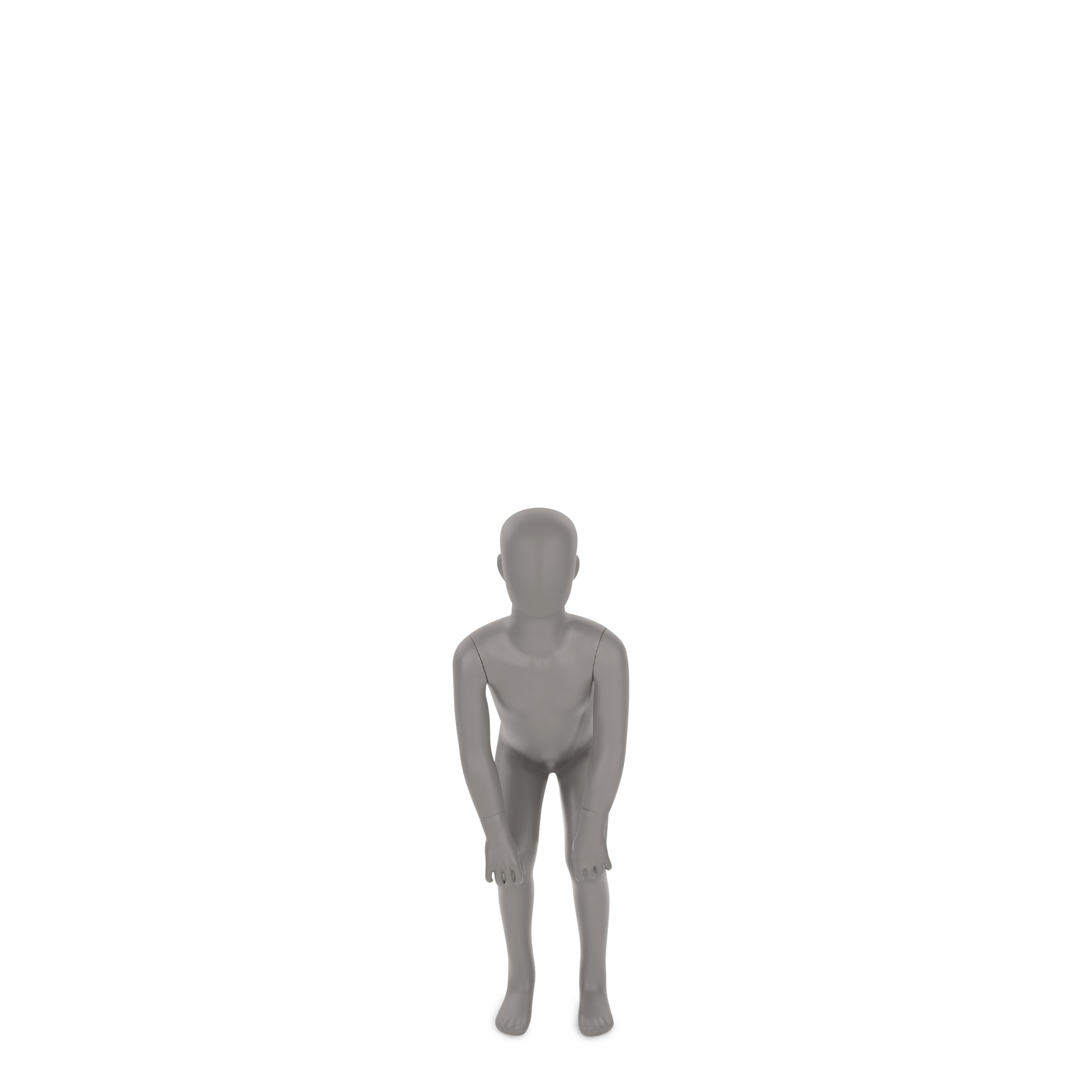 Maniquí infantil de escaparate abstracto cabeza unisex 4 años hoog