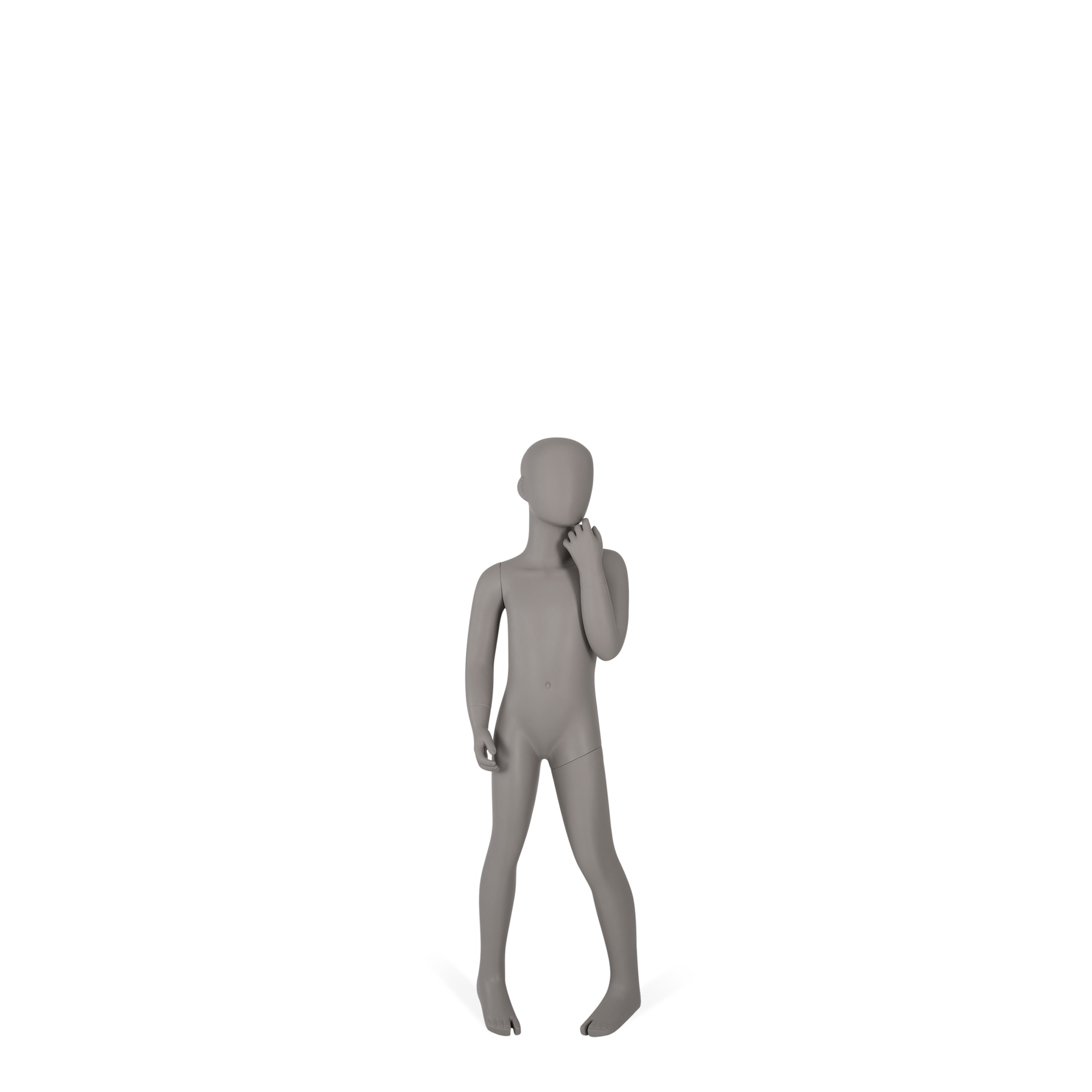 Figura de escaparate infantil sin rostro unisex 4 años topo 